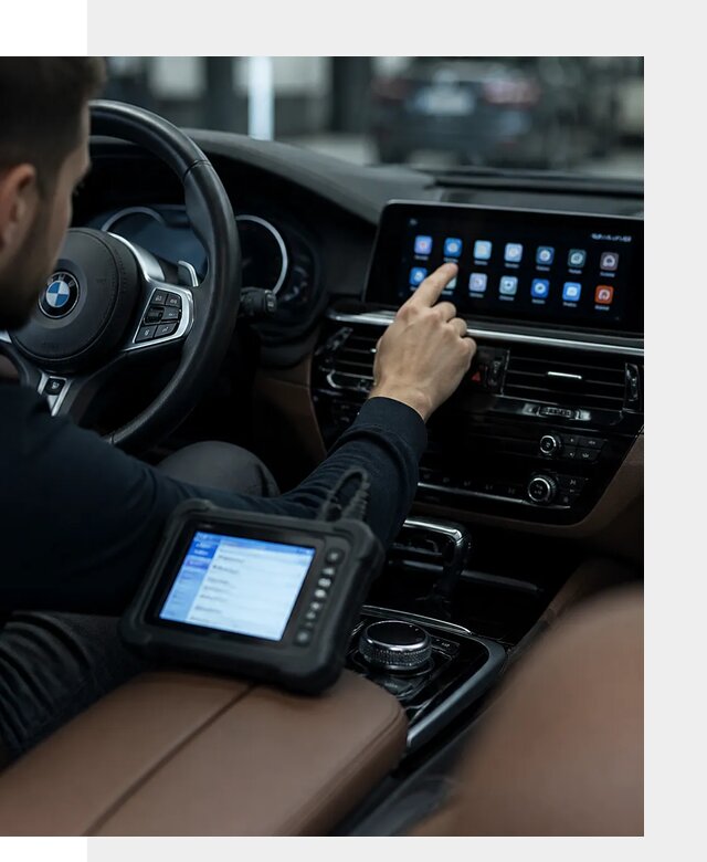 Установка приложений и мультимедиа сервисов BMW в Донском