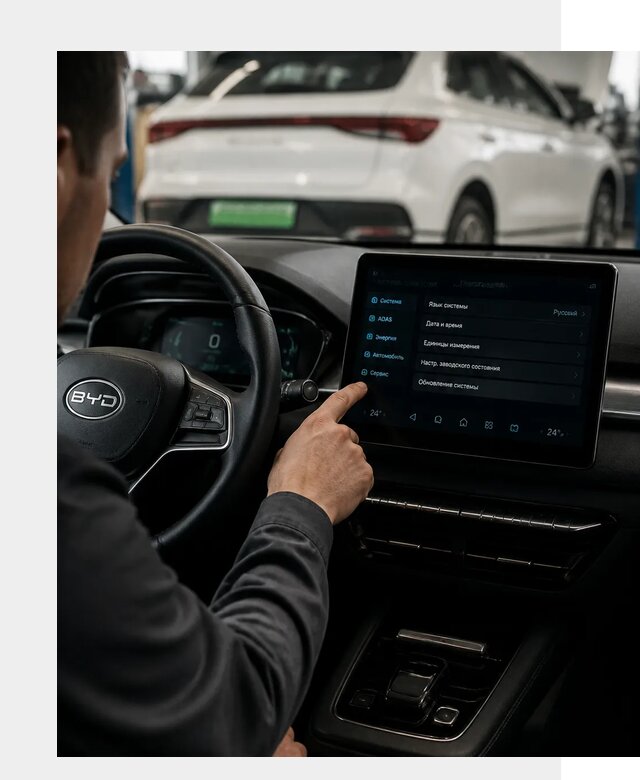 Русификация BYD E2 в Донском от 15097 р. | ФастМобиль-Днс под ключ