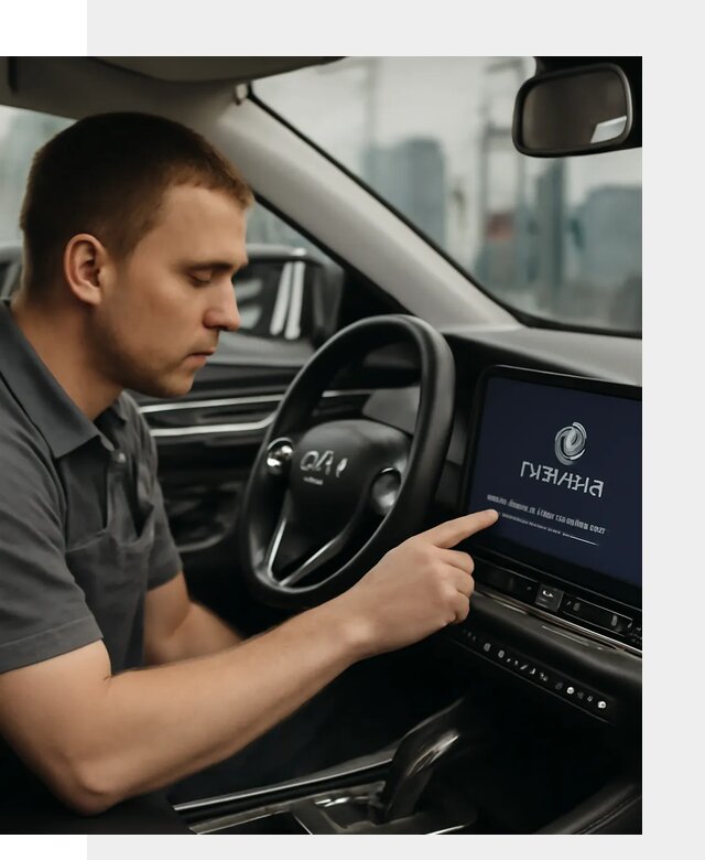 Установка приложений Changan и сервисов в авто в Донском
