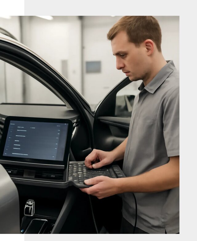 Русификация мультимедиа автомобилей Lynk Co в Донском