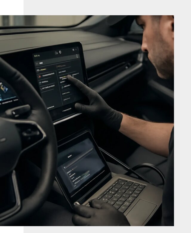 Русификация приборной панели Rising автомобиля в Донском