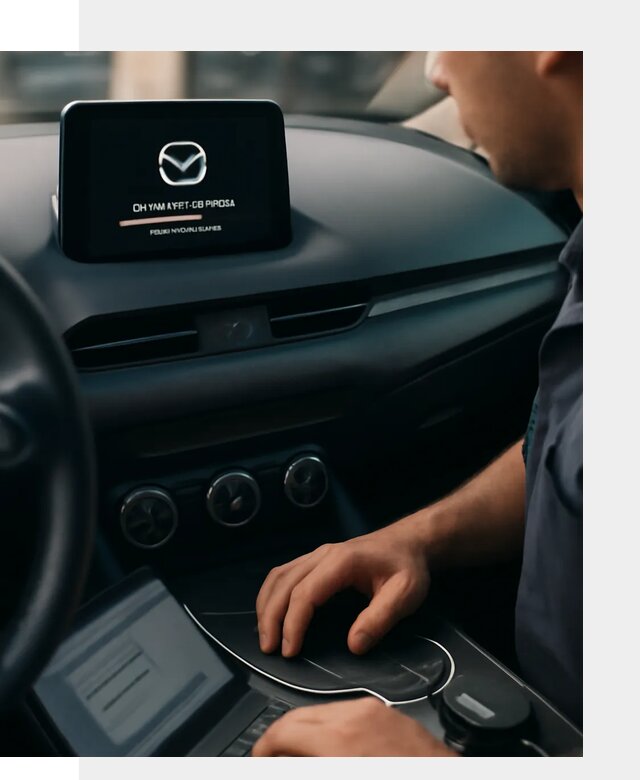 Установка приложений Mazda на мультимедийную систему в Донском