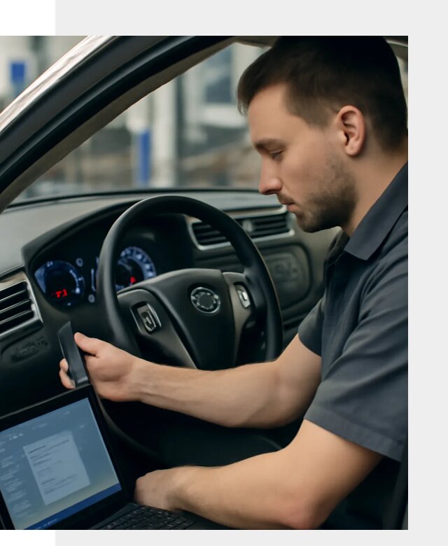 Русификация приборной панели Nissan для авто в Донском